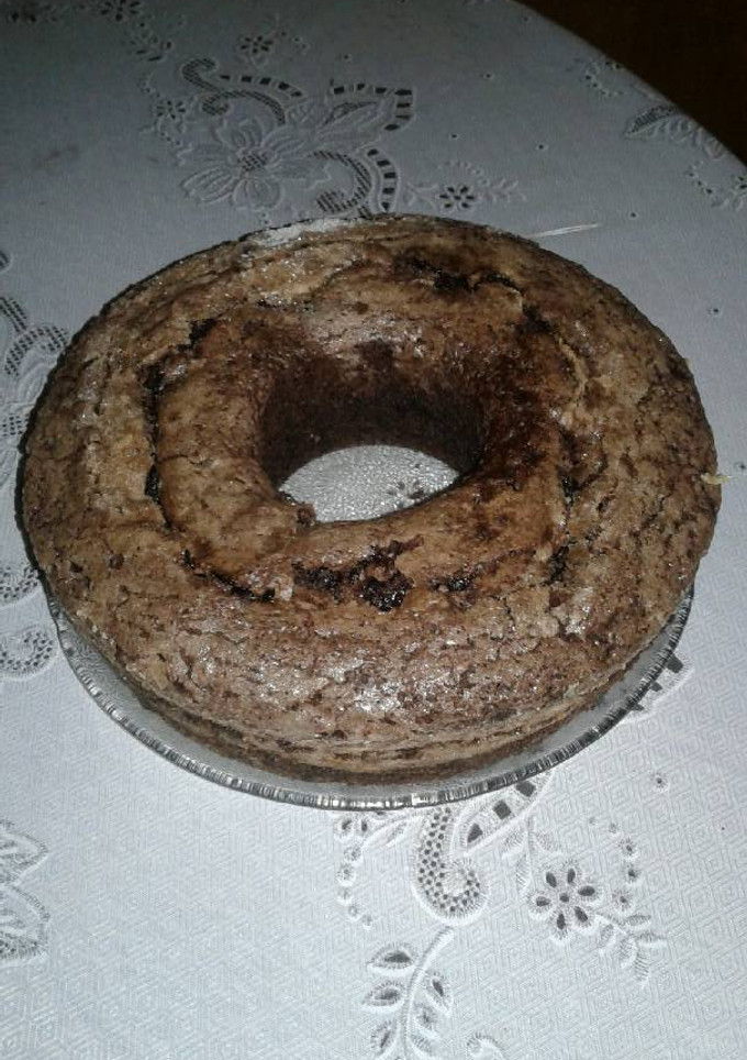 Una foto de Torta de lentejas y cacao