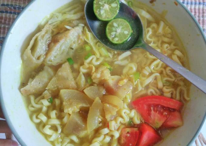 Resep Soto mie Bogor (kuah kuning) oleh Puspita - Cookpad