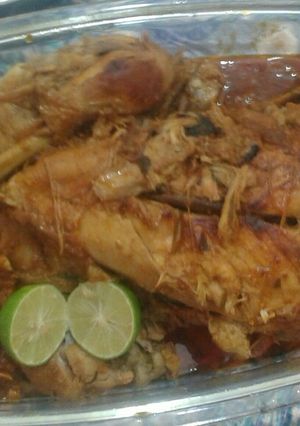 عکسی از دستور مرغ شکمپر مجلسی