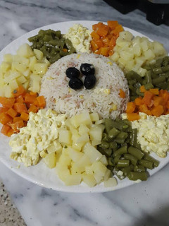 صورة لوصفة سلطة الخضار