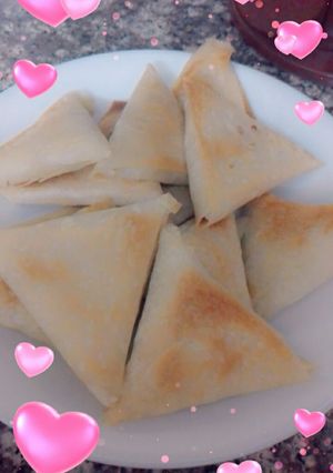 صورة لوصفة سمبوسك بالفرن 😋