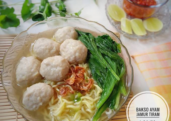 Bakso Ayam Jamur Tiram