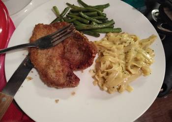 Popular Cuisine Garlic Parmesan Crusted Pork Chops Delicious