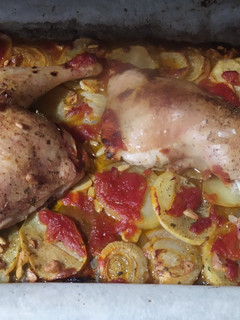 Una foto de Asado de Pollo al Horno