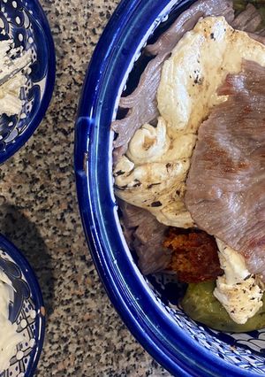 Una foto de Molcajete de cecina