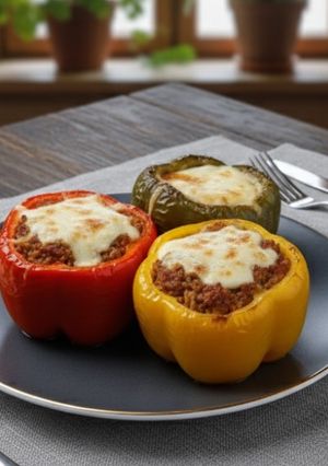 Una foto de Pimientos Rellenos