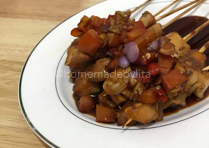 Sate ayam panggang mudah cepat pake oven #homemadebylita