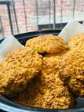 🍊Galletitas saludables de harina de maíz, avena, y naranja. 🍊