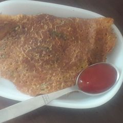 A picture of Besan chilla.