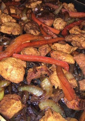 Una foto de Relleno de fajitas
