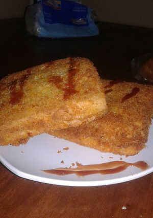 Foto resep Sandwich goreng panir