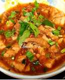 Heo quay kho cà chua