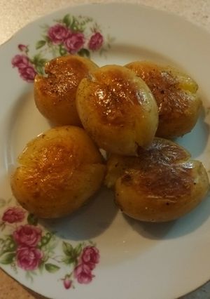 عکسی از دستور سیب زمینی مُشتی😅
