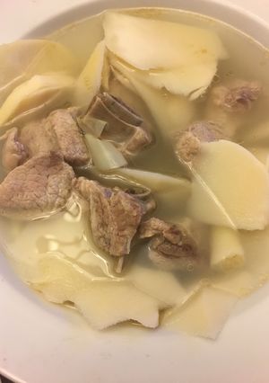 竹筍排骨湯 Bamboo Shoots Soup 的食譜成品照片