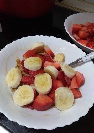 Una foto de Delicia de frutas 🍽️🍓🍌