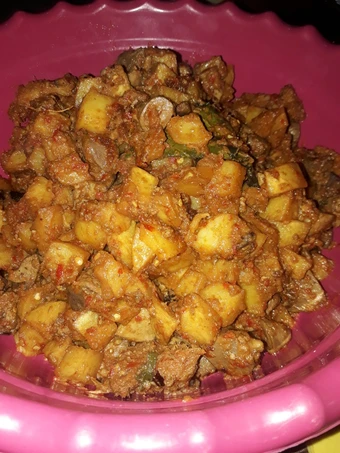 Langkah Gampang Membuat Resep Sambal Goreng Kentang with Hati Ampela yang Bikin Ngiler Anti Ribet, Lezat