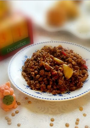 Újévi több magos lencseragu recept fotója