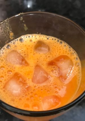 A picture of Orange & Carrot Juice.
