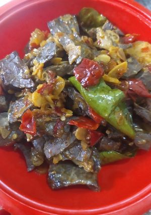 Foto resep Paru Pedas Jeruk