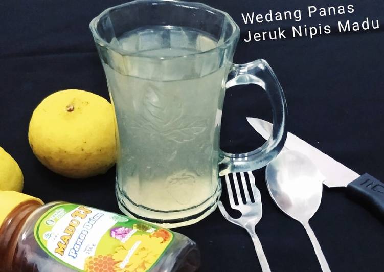 Wedang Panas Jeruk Nipis Madu 🍋🍯