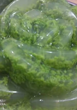 Foto resep Puding lumut hijau pandan