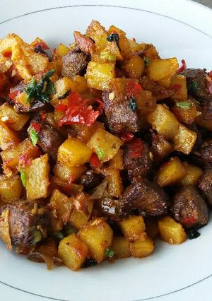 Foto resep Sambal Goreng Hati Sapi x Kentang