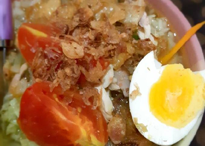 Soto Ayam Kuah Kuning