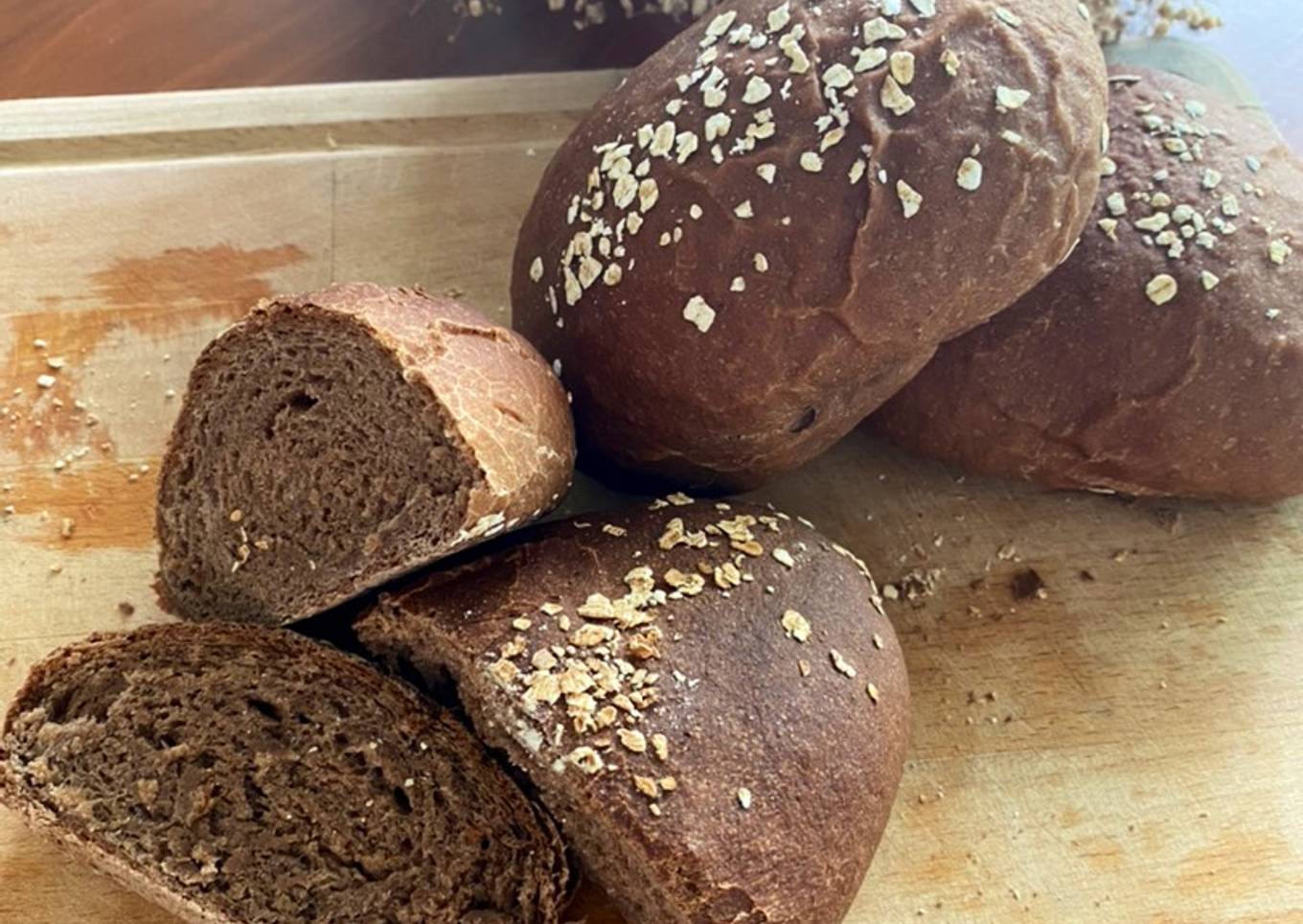 Cheesecake factory brown bread (tinggi serat)