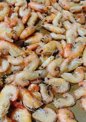 Hình của món Tôm rang giòn.