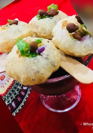 A picture of Whosayna’s Paani Puri.
