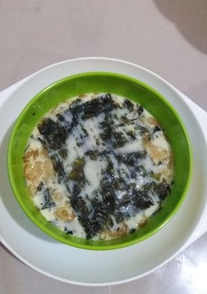 Foto resep Telur kukus rumput laut
