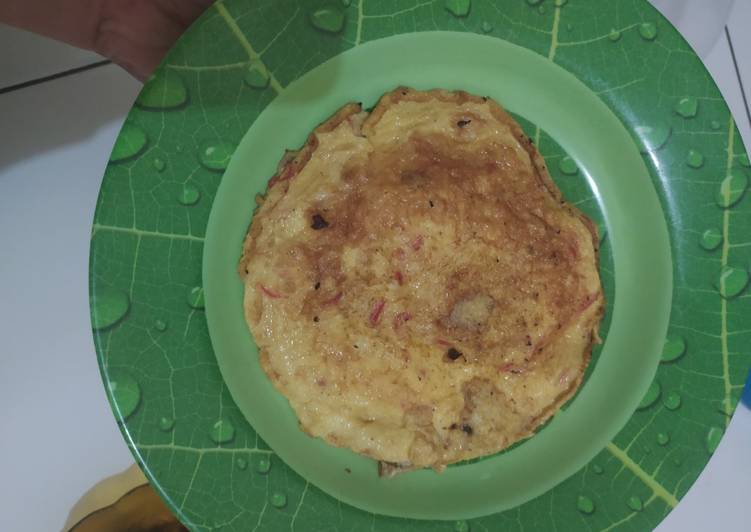 aturan membuat Telur dadar yang enak
