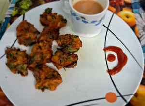 A picture of Crispy Bhajiye of Watermelon rind.