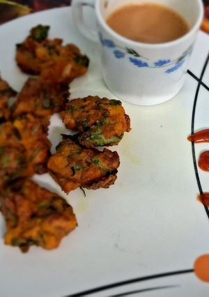 A picture of Crispy Bhajiye of Watermelon rind.