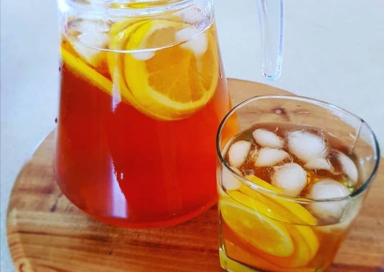 Easiest Way to Prepare Speedy Ice Lemon Tea