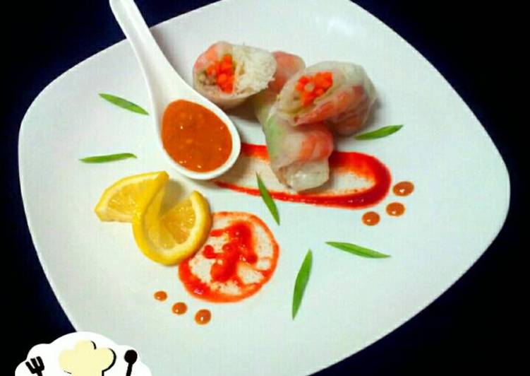 Bagaimana Membuat Vietnamese Spring Roll, Sempurna