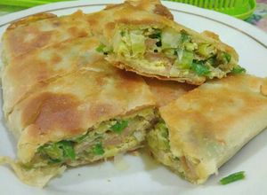 Foto resep Martabak telur teflon (kulit bikin sndiri gampang bgt😉)
