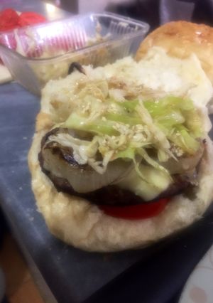 عکسی از دستور همبرگر آمريكانو