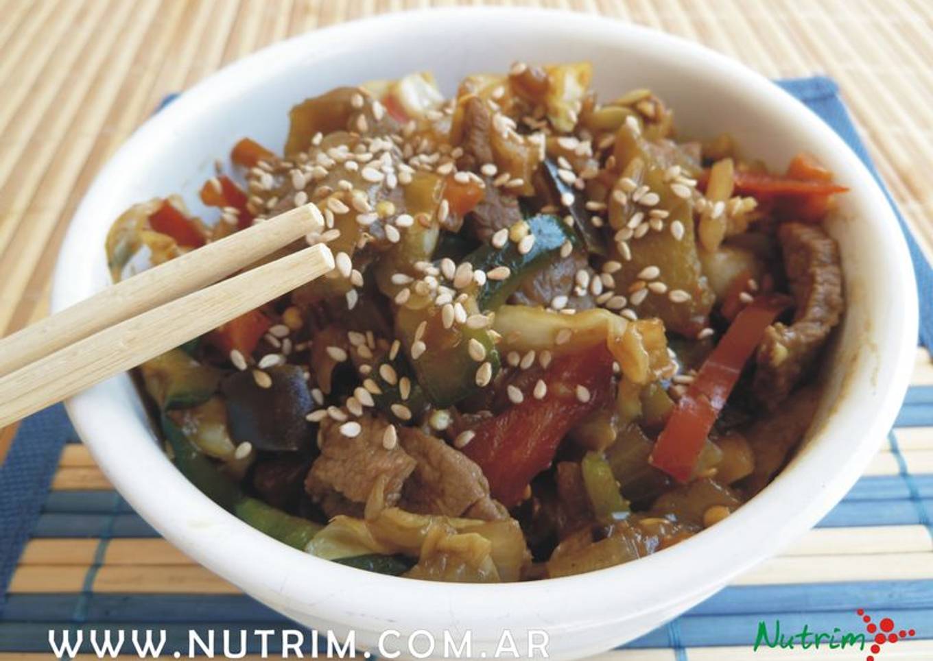 Chop Suey con Carne - Comida China