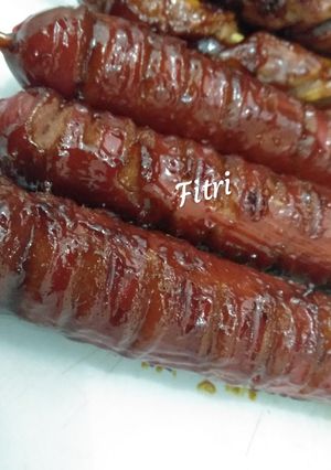 Foto resep 🍡Sosis bakar Simpel