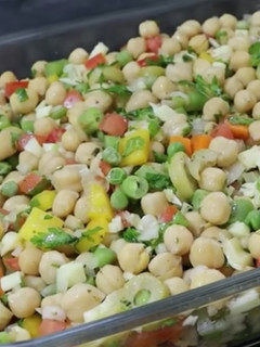 Foto de Salada de Grão de Bico