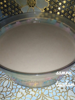 A picture of Millet and Groundnut pap.