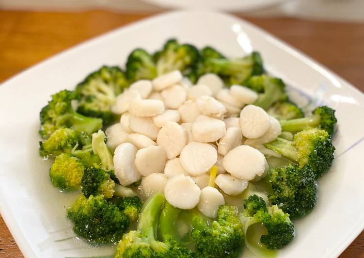 RECOMMANDED! Resep Rahasia Scallop Broccoli