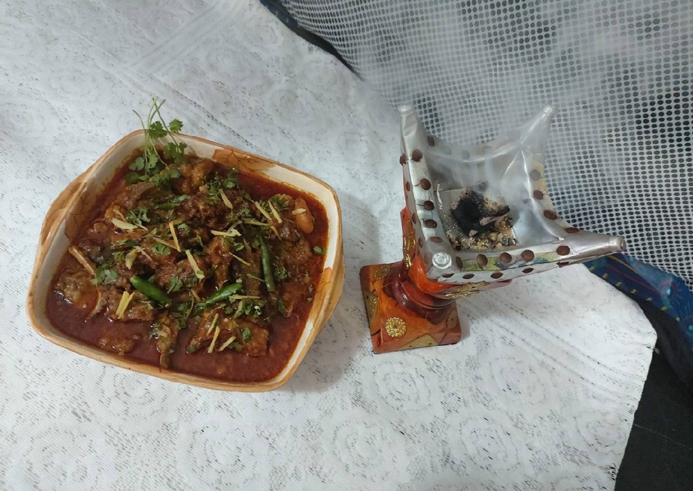 Mutton qorma / muslims party dish
