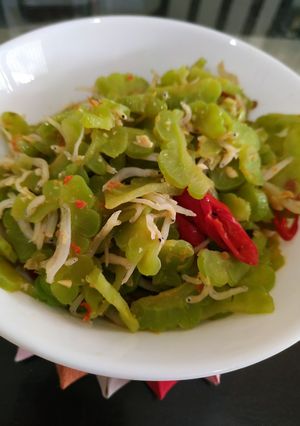 Foto resep Tumis pare teri medan
