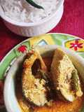Narkel Shorse Ilish bhapa