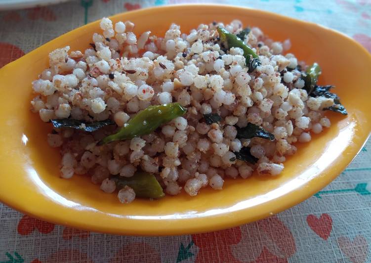 Easiest Way to Blends Eating on a Dime Sabudana khichdi