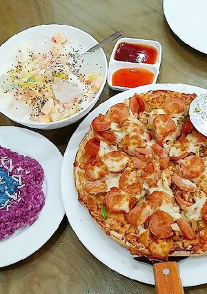 Hình của món Bữa trưa sắc màu cho 2 đứa trẻ.