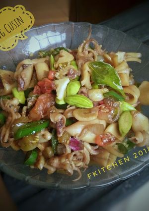 Foto resep Oseng Cusin (Cumi Asin)