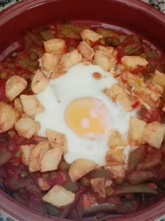 Una foto de Huevos 🍳 a la flamenca